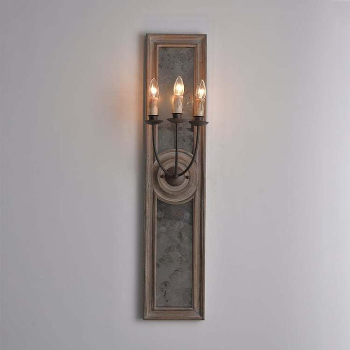 Antique Mirror Wall Sconce