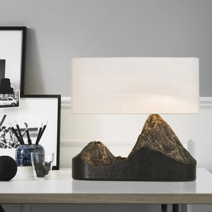 Mountain-Inspired Table Lamp