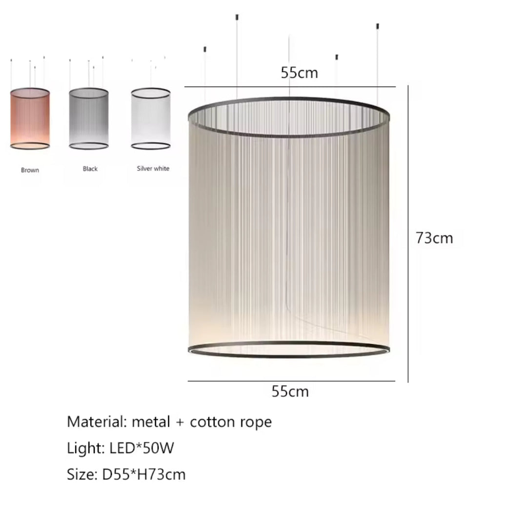 Modern Cylindrical Pendant Lights