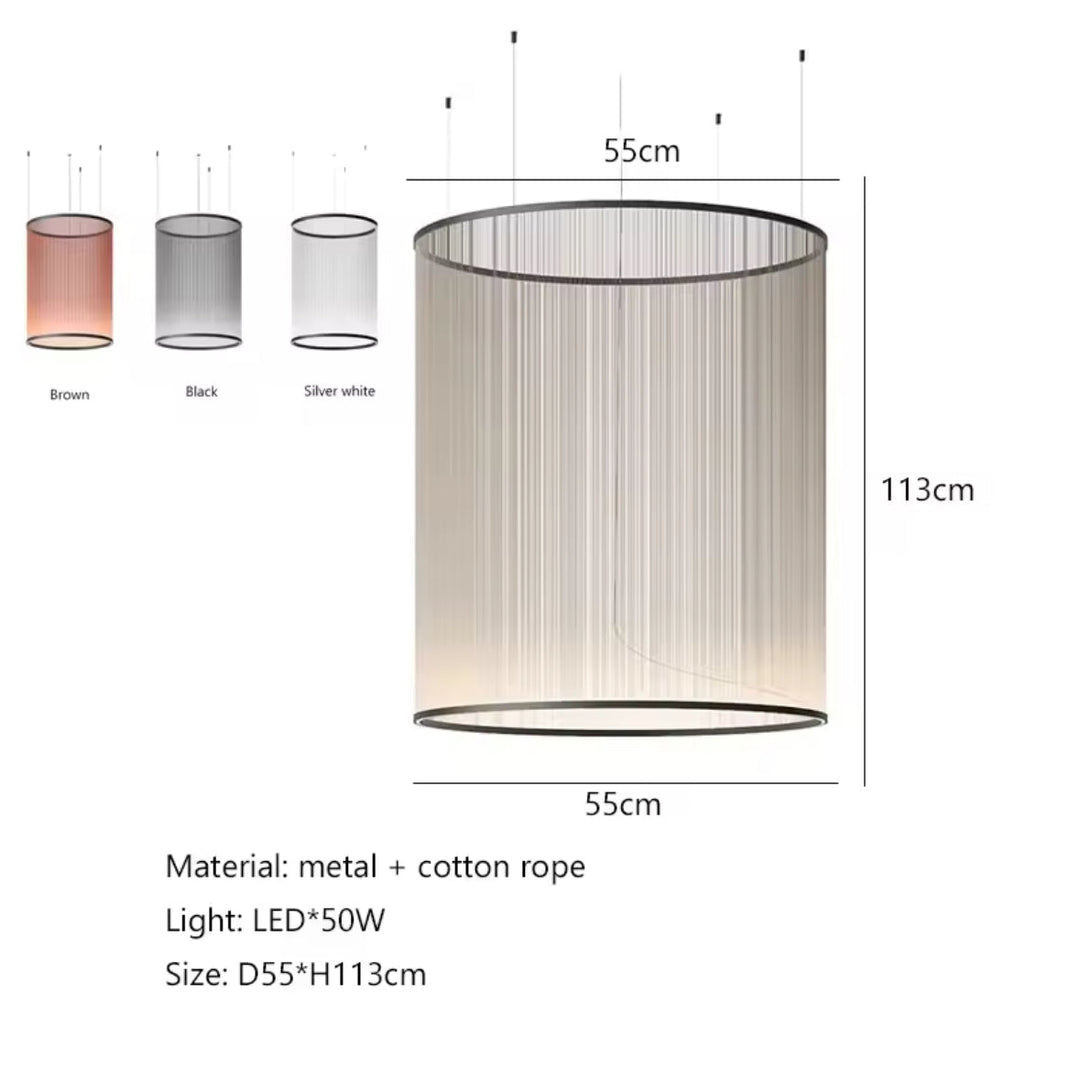 Modern Cylindrical Pendant Lights