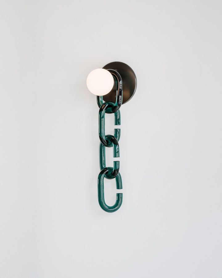 Modern Chain Globe Pendant Light