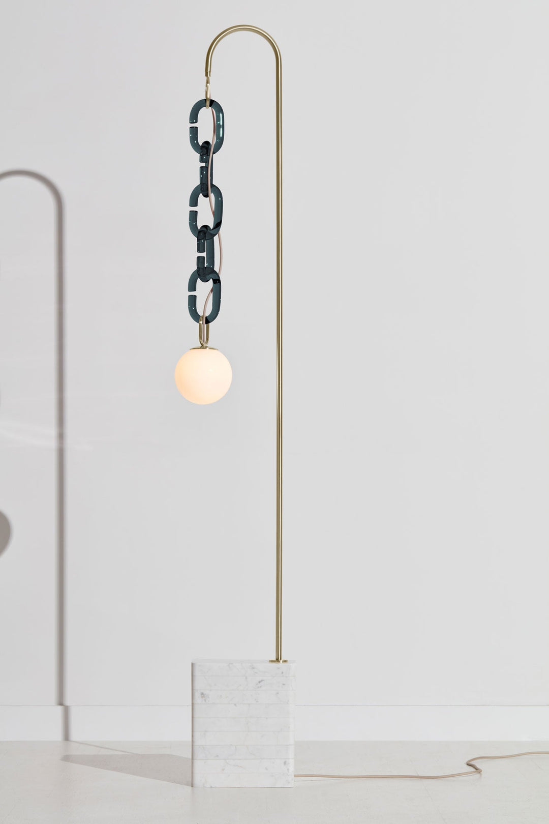 Modern Chain Globe Pendant Light