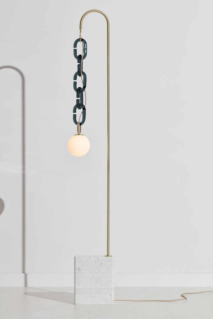 Modern Chain Globe Pendant Light