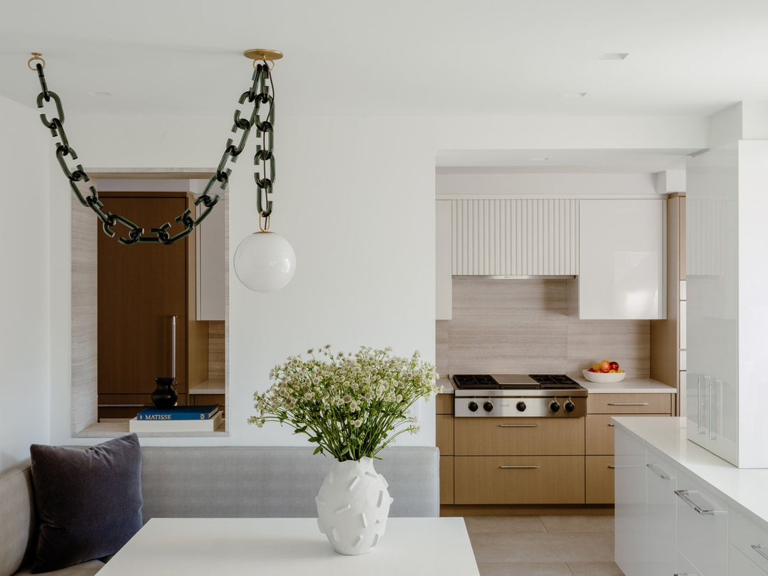 Modern Chain Globe Pendant Light