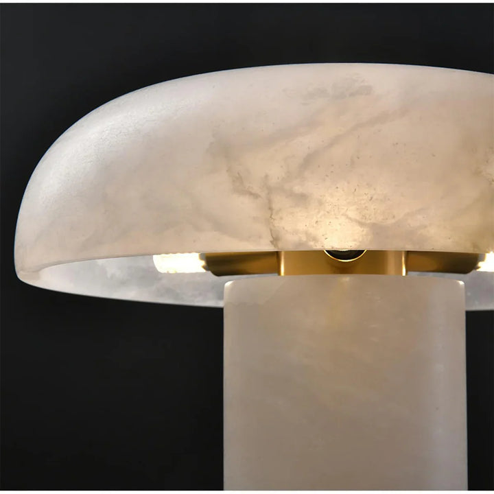 Marble Mushroom Table Lamp