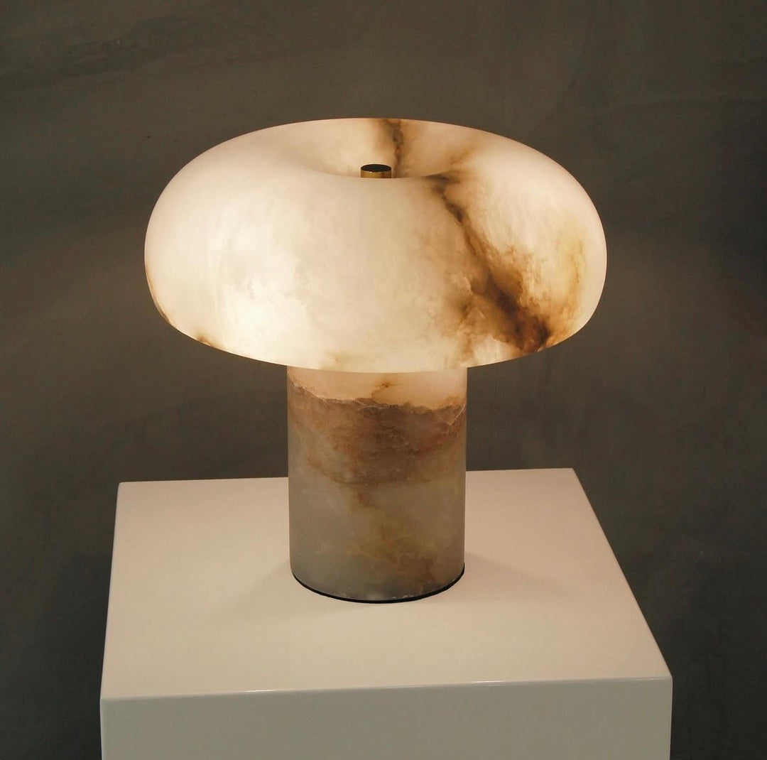 Marble Mushroom Table Lamp