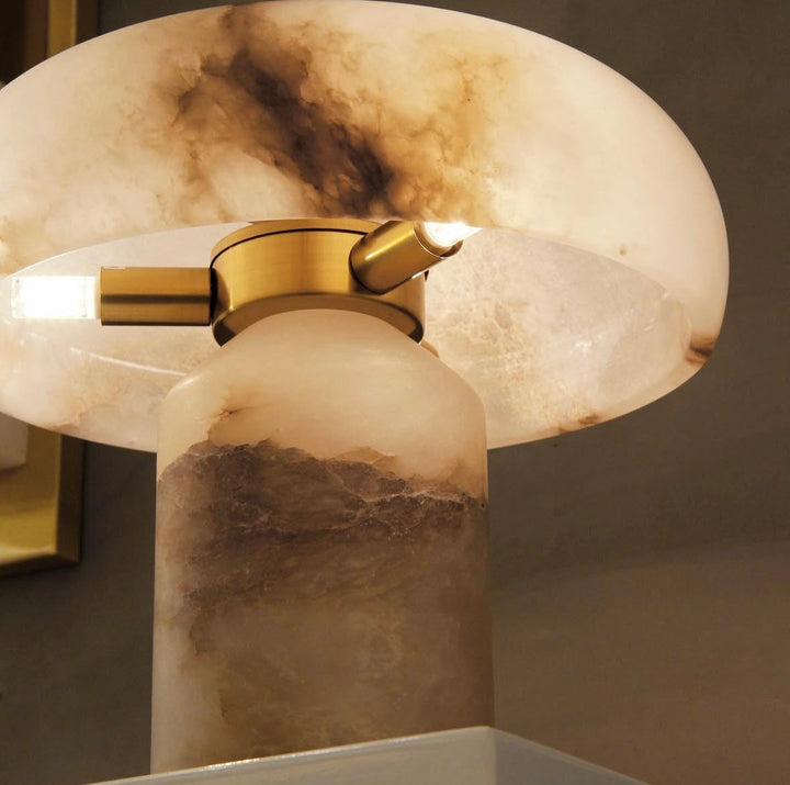 Marble Mushroom Table Lamp