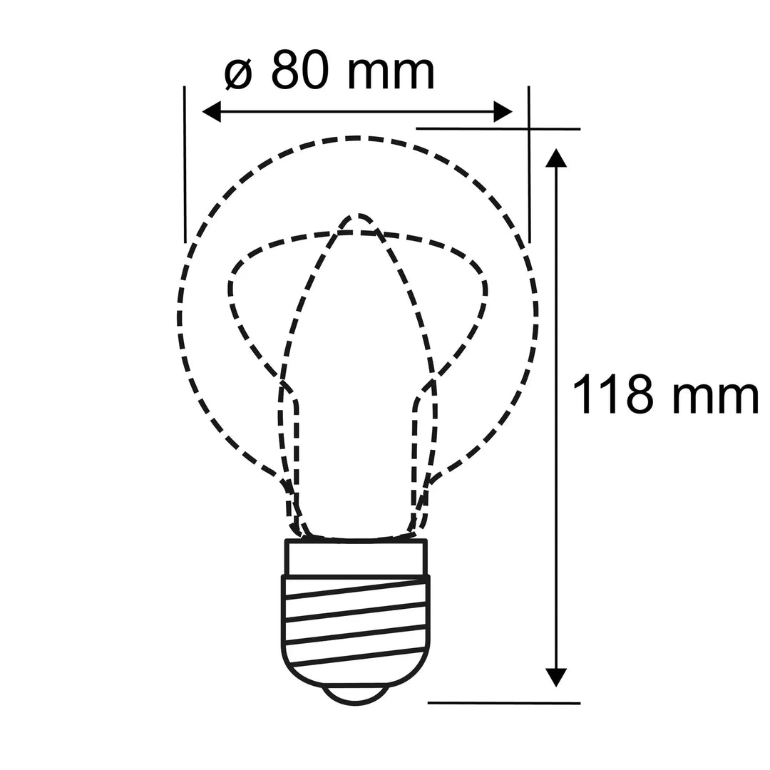 Decoration G80 Opal - LED Bulb