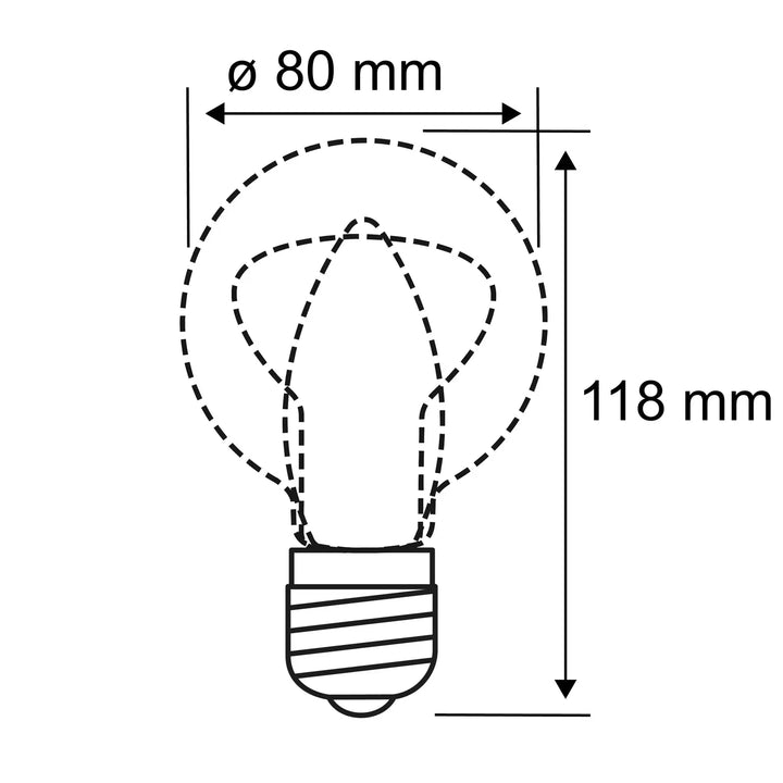 Decoration G80 Opal - LED Bulb