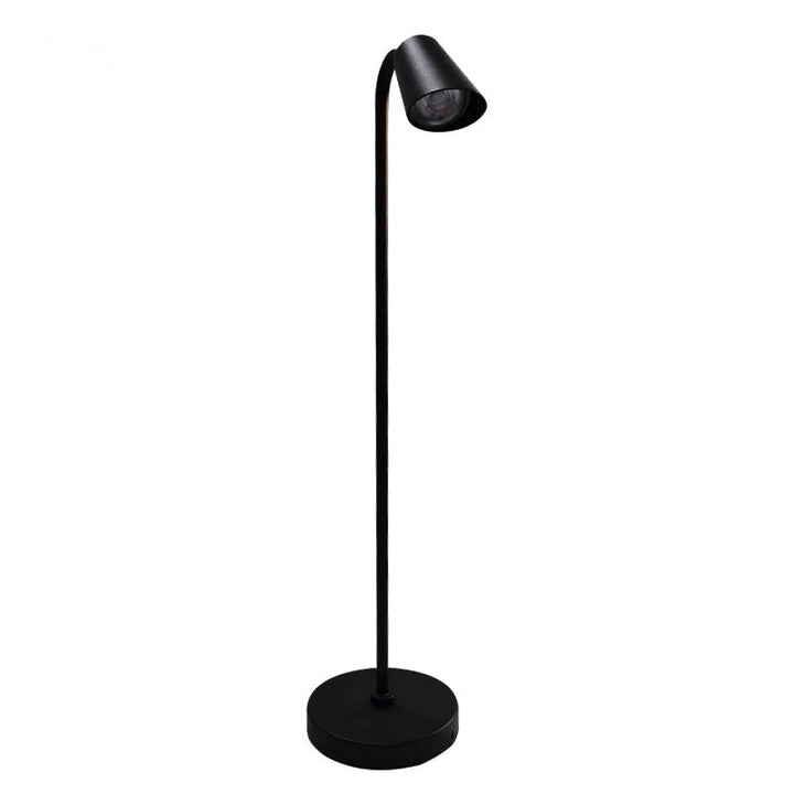 Modern Black LED bollard Outdoor Light - Minimalist Design