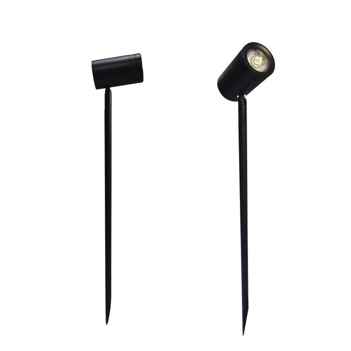 Modern Black LED Spike Spotlight - Outdoor Garden Light