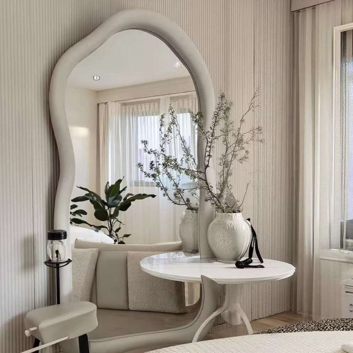 Ivora Flow Mirror - Organic Sculpt Floor Mirror