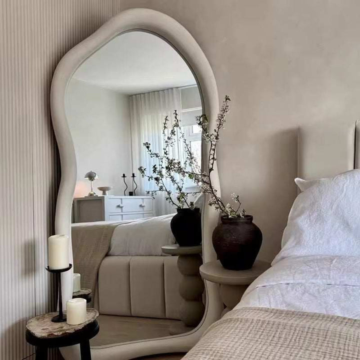 Ivora Flow Mirror - Organic Sculpt Floor Mirror