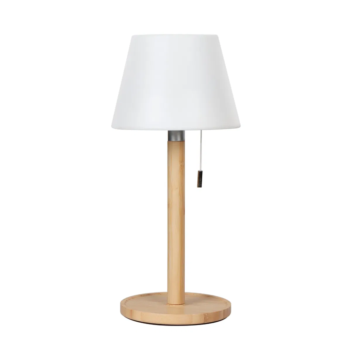 Wooden Rechargeable Table Lamp