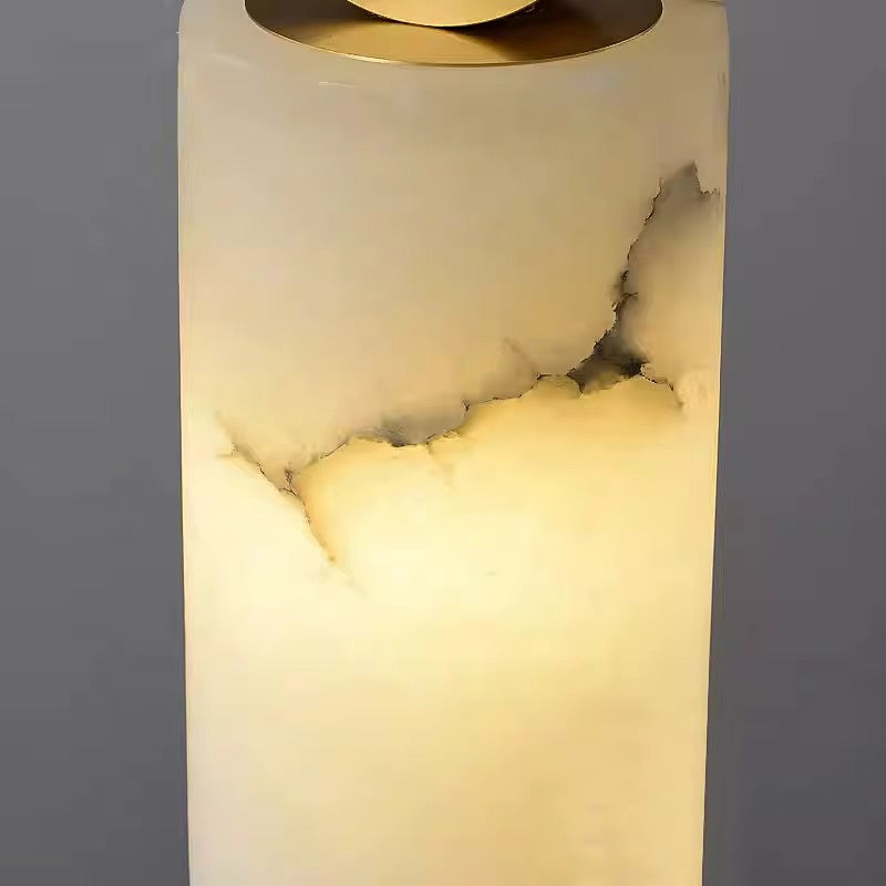 Spanish Marble Pendant Lights - Cylinder & Cube