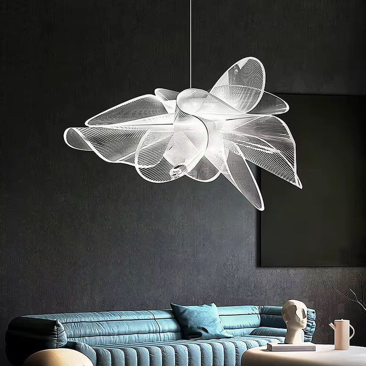 Artistic White Pendant Light