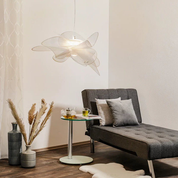 Artistic White Pendant Light