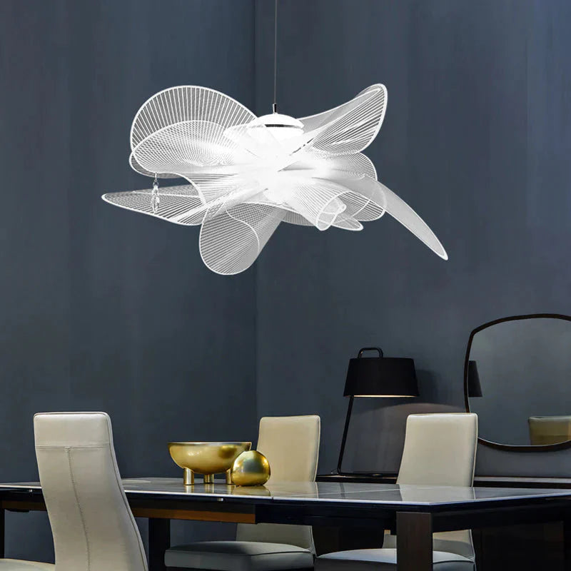 Artistic White Pendant Light