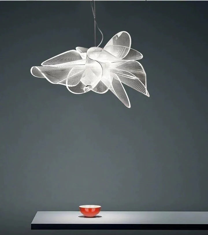 Artistic White Pendant Light