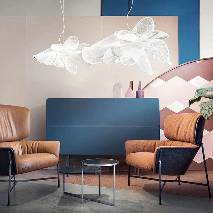 Artistic White Pendant Light