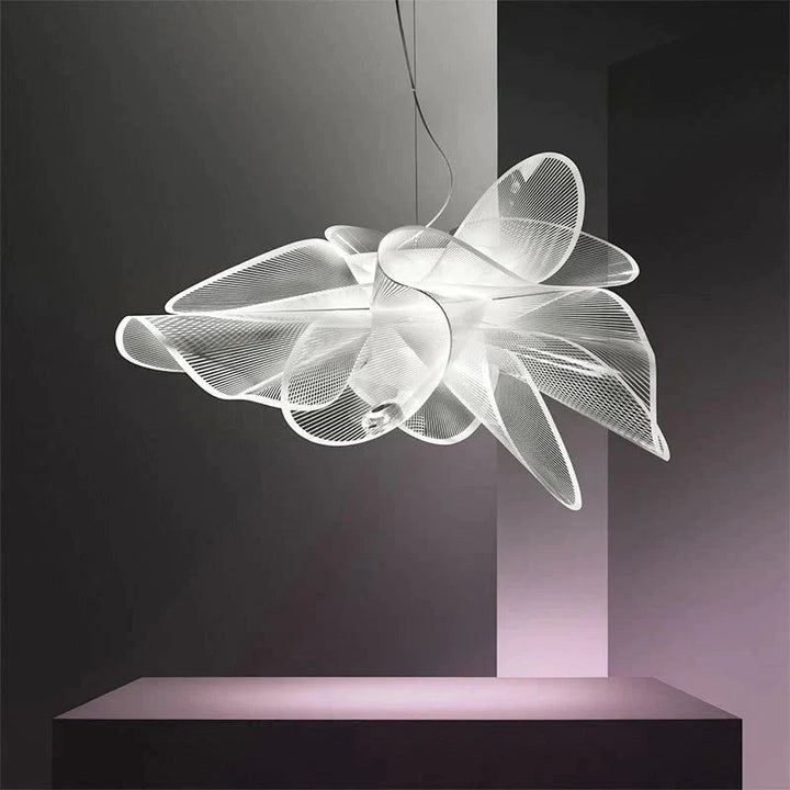 Artistic White Pendant Light