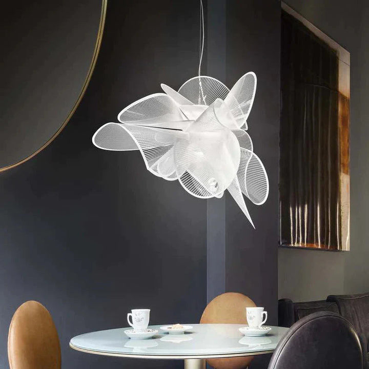 Artistic White Pendant Light