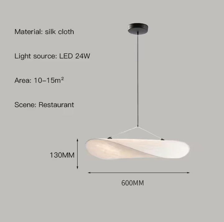 Modern Wave Pendant Light