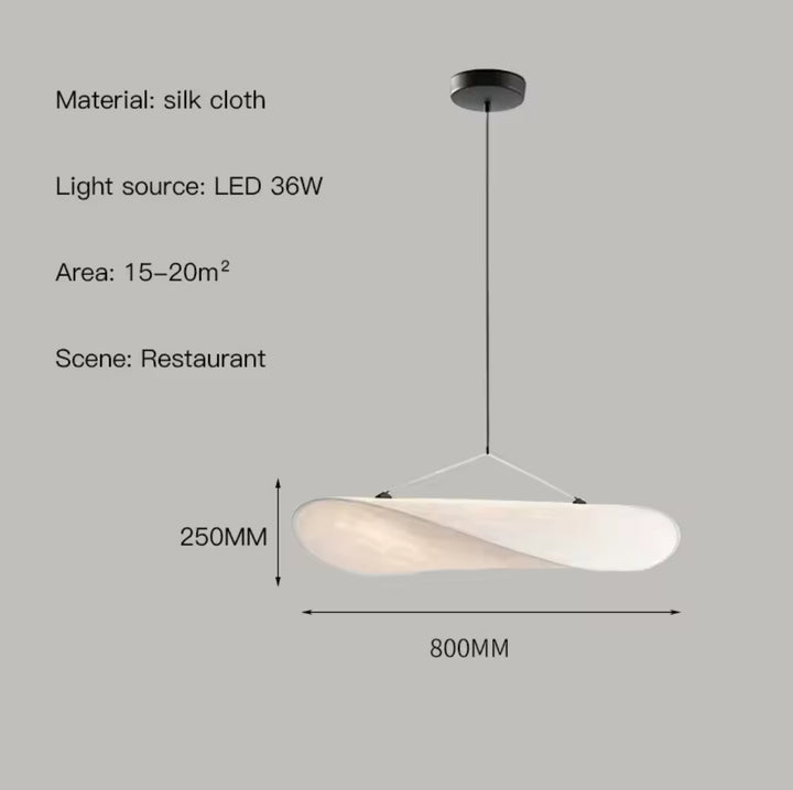 Modern Wave Pendant Light