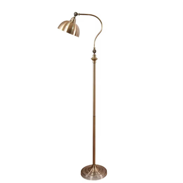 Vintage Brass Floor Lamp