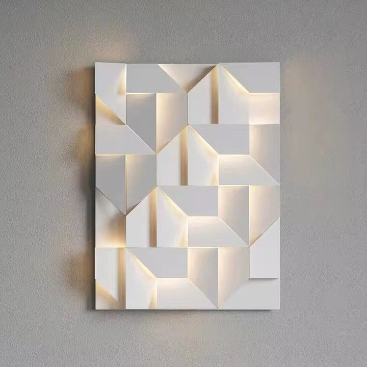 Geometric LED Wall Light Panel