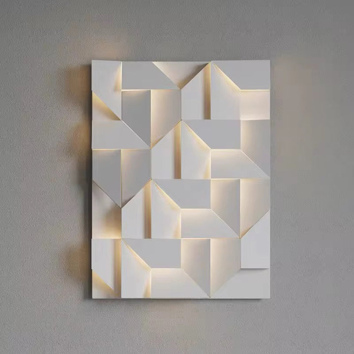 Geometric LED Wall Light Panel