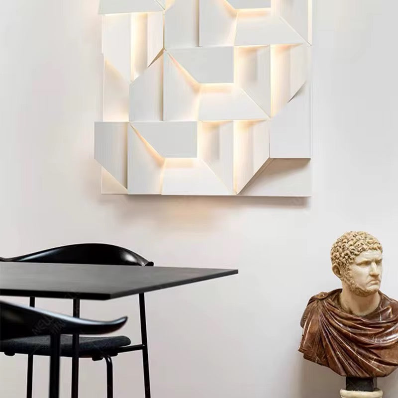 Geometric LED Wall Light Panel