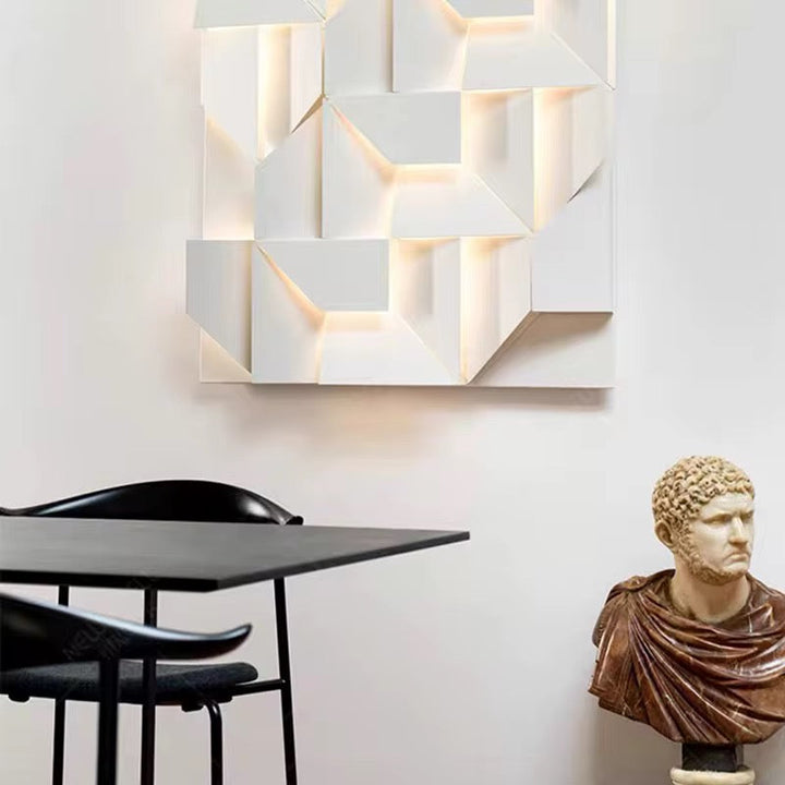 Geometric LED Wall Light Panel