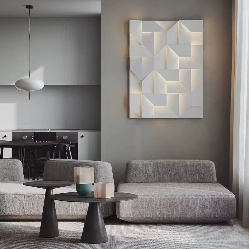 Geometric LED Wall Light Panel