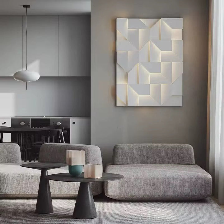 Geometric LED Wall Light Panel
