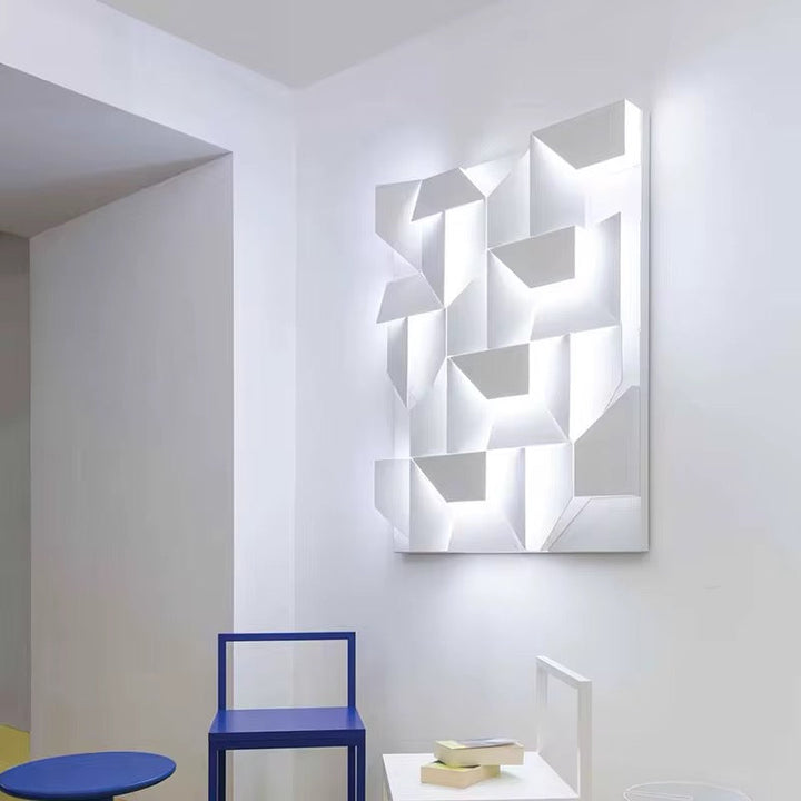 Geometric LED Wall Light Panel