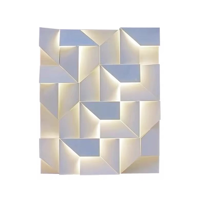 Geometric LED Wall Light Panel
