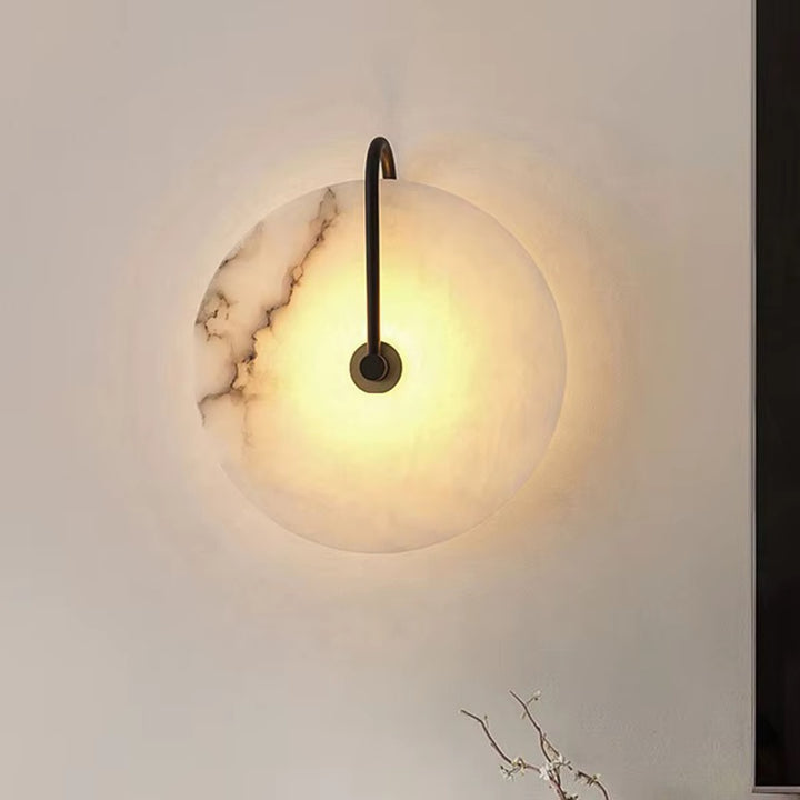 Modern Marble Wall Sconce