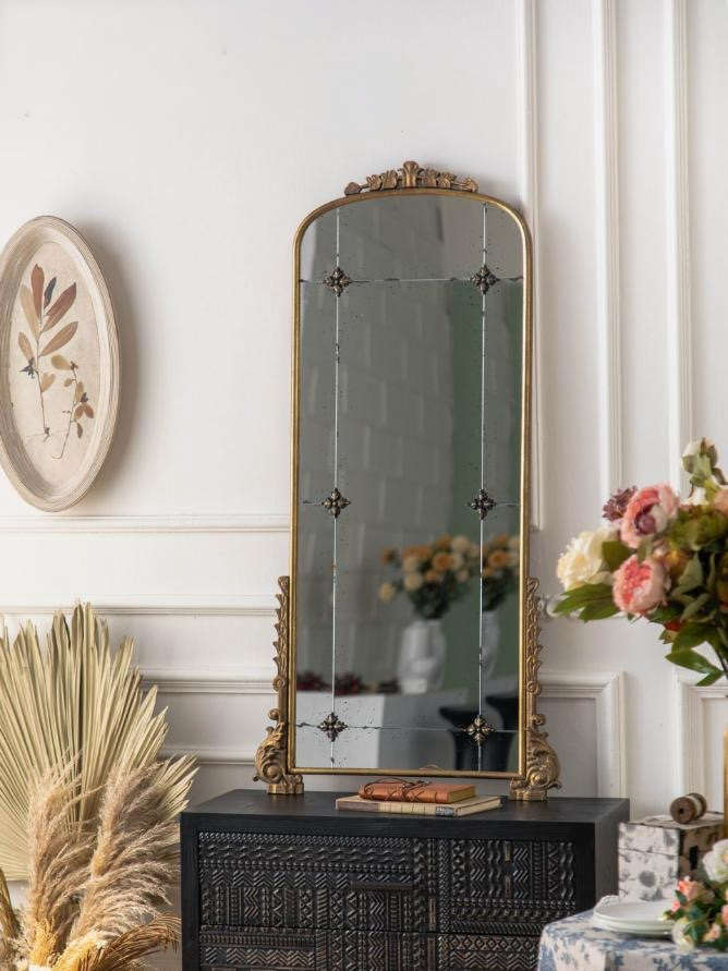 Antique Tall Mirror