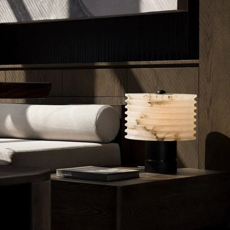 Modern Spanish Marble Table Lamp