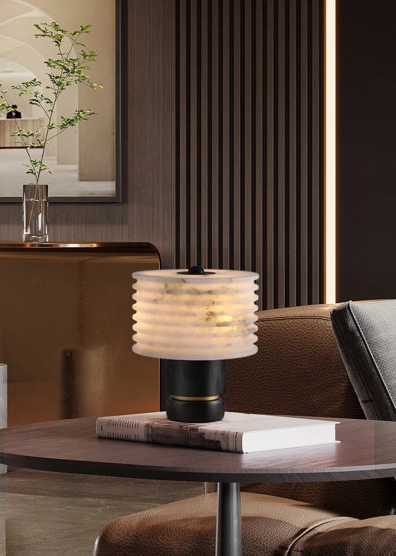 Modern Spanish Marble Table Lamp