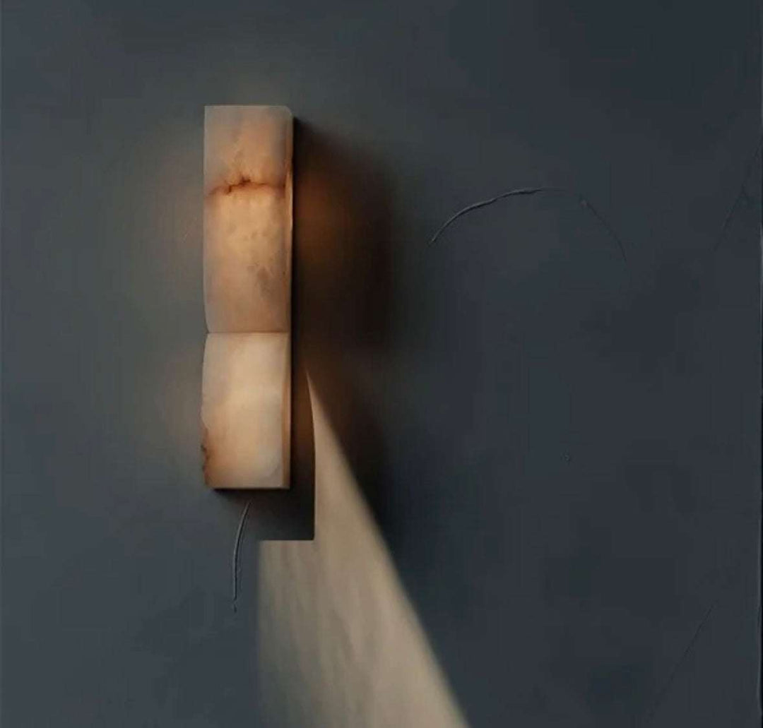 Alabaster Marble Wall Sconce Light