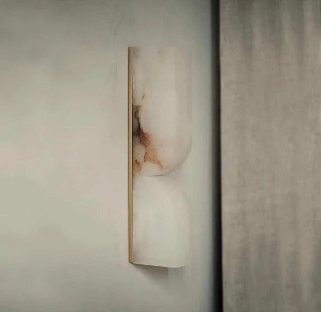 Alabaster Marble Wall Sconce Light