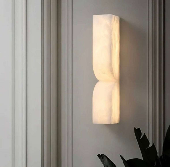 Alabaster Marble Wall Sconce Light