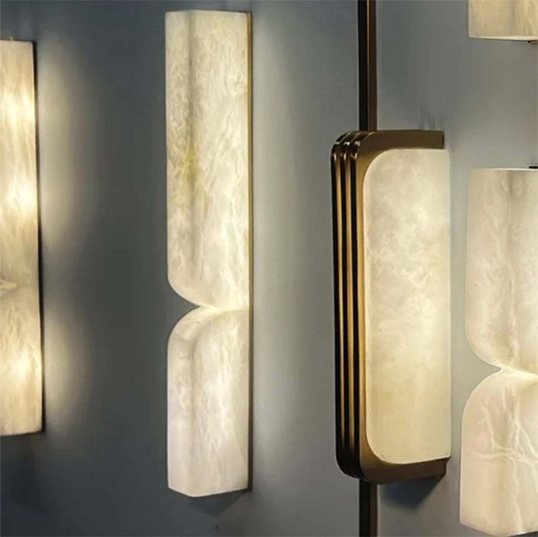 Alabaster Marble Wall Sconce Light
