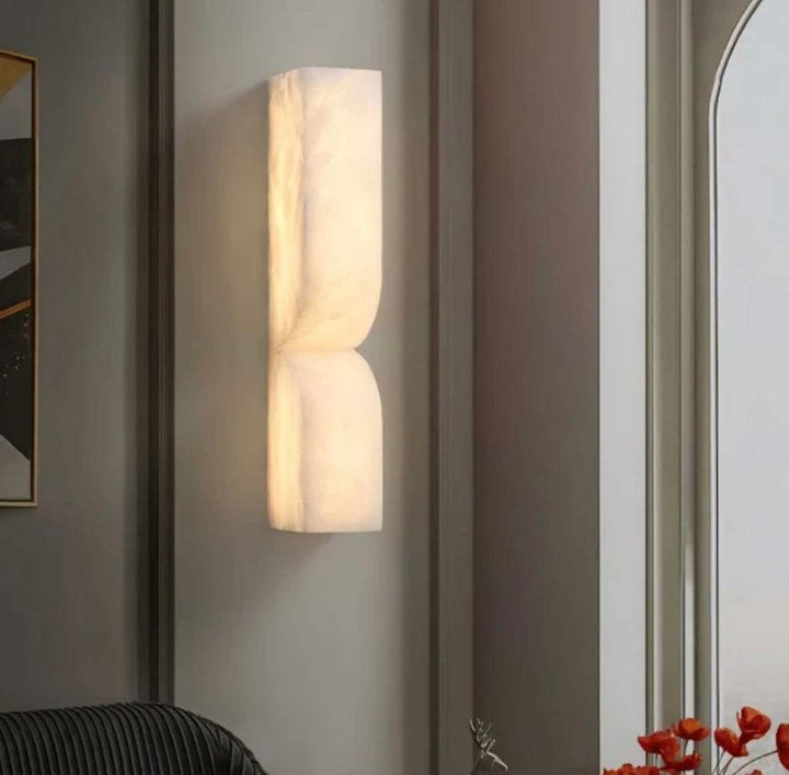 Alabaster Marble Wall Sconce Light
