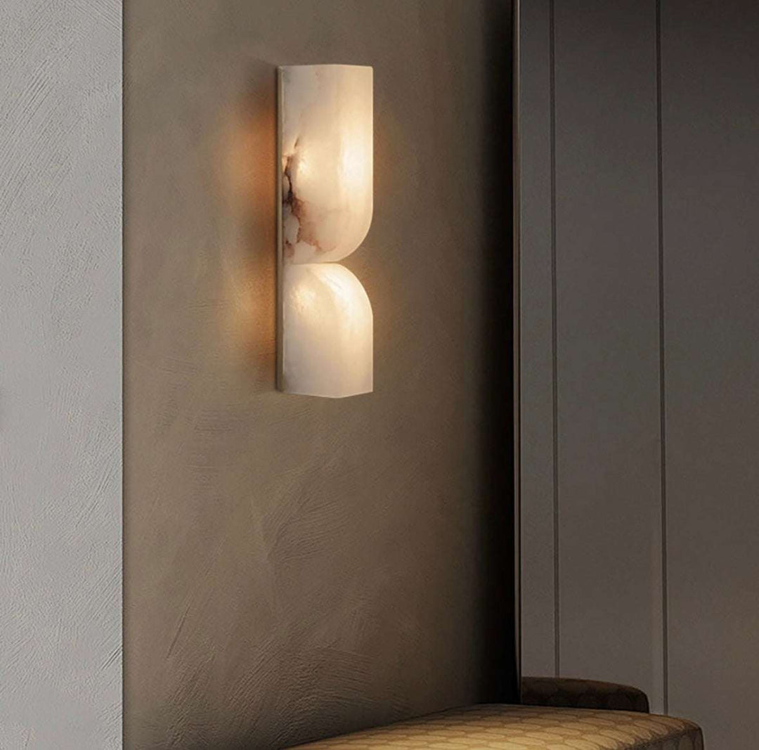 Alabaster Marble Wall Sconce Light