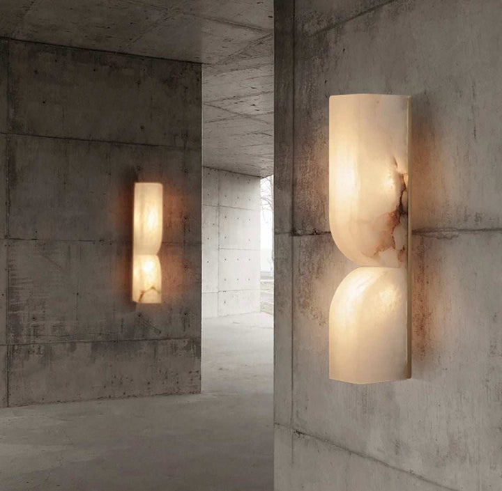 Alabaster Marble Wall Sconce Light