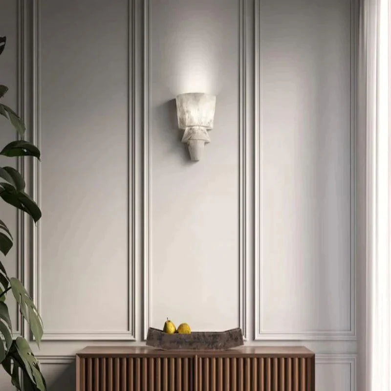 Modern Spanish marble Sculptural Wall Light