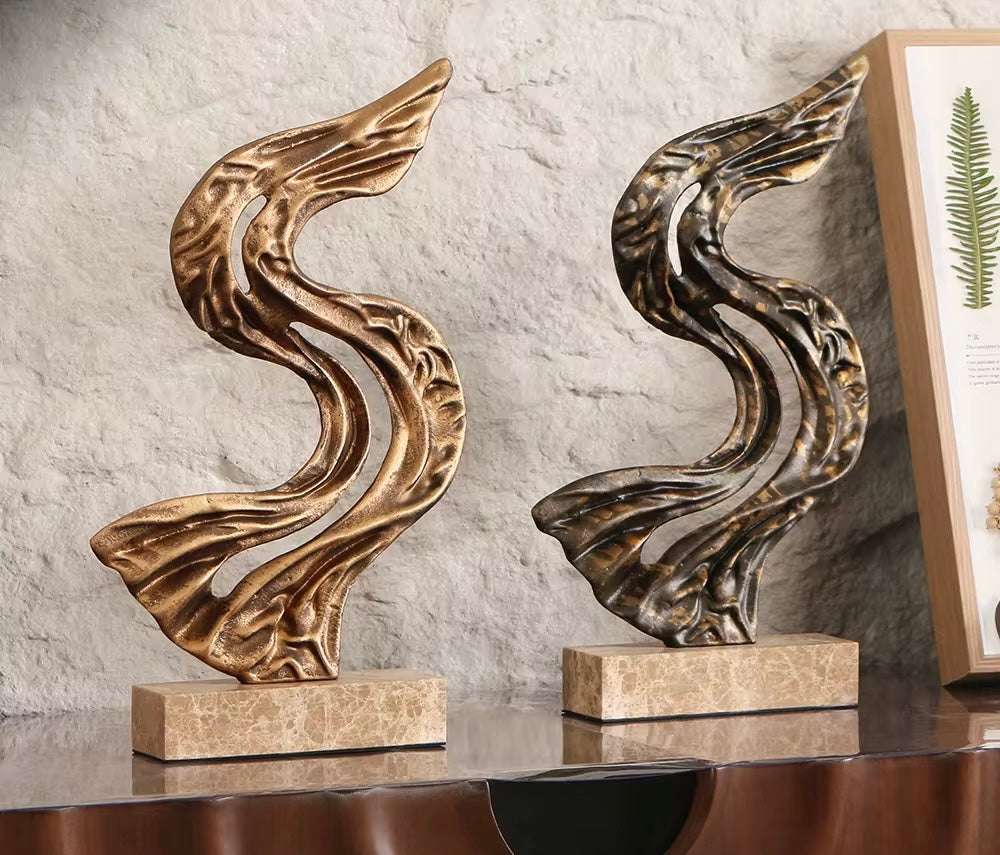 Fluid Form Artistic Sculpture